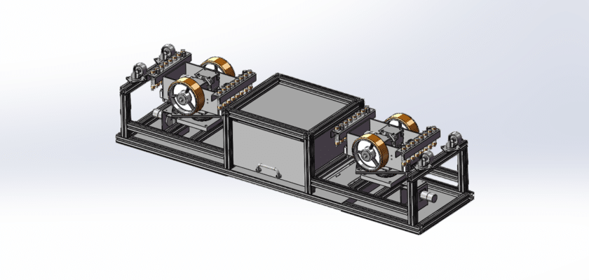 Uncovered Aluminum Profile AGV Trolley