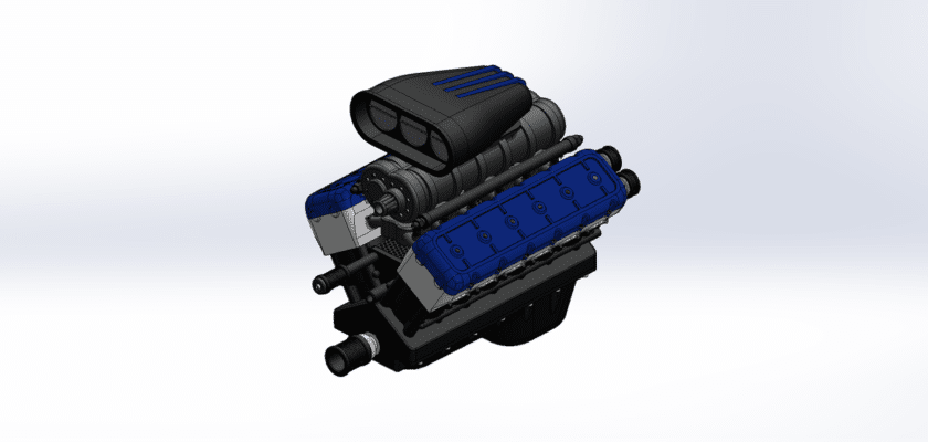 V12 ENGINE 12 Cylinder Engine Model