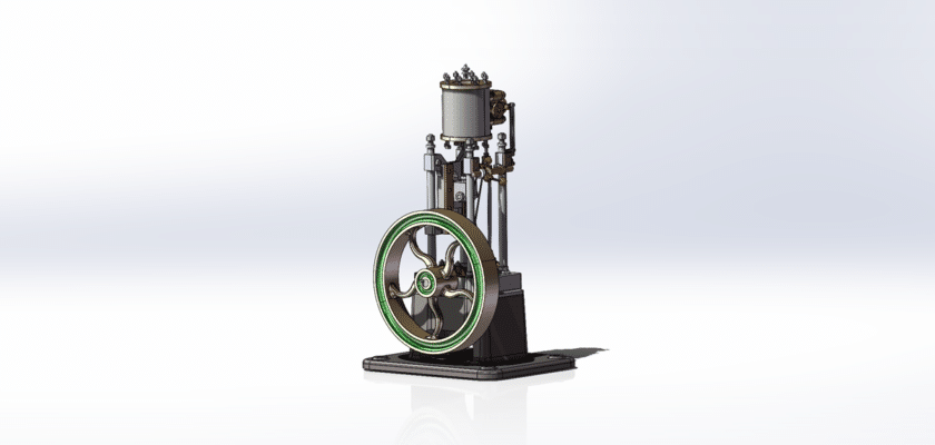 Vertical Engine Steam Engine