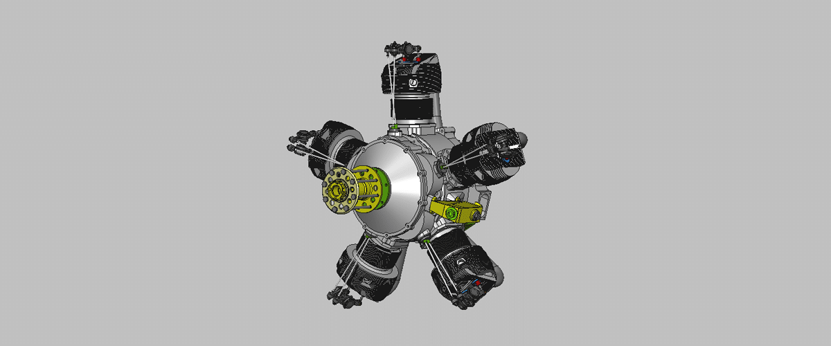 М-11L Five-Cylinder Star Engine