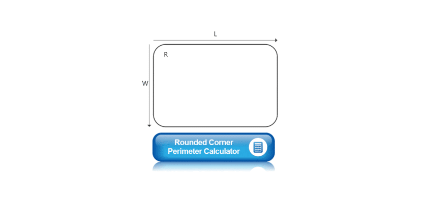 Rounded Corner Perimeter Calculator
