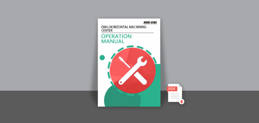 DMG Centro de mecanizado horizontal Manual de instrucciones