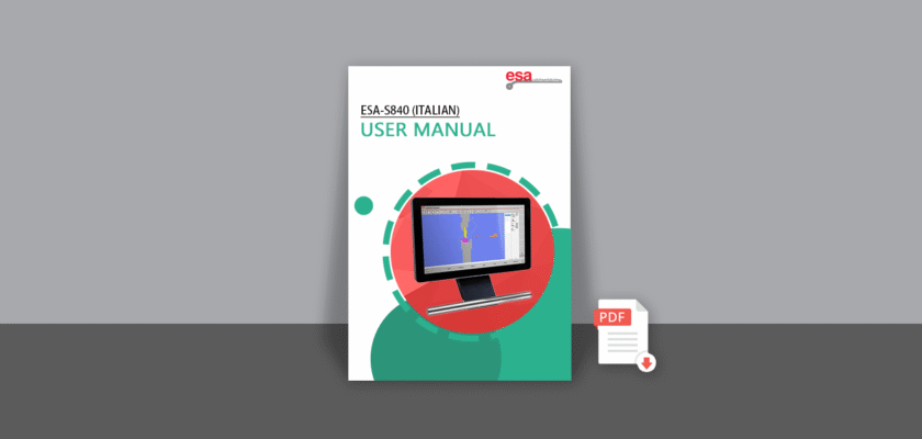 ESA S840 (Italian) User Manual
