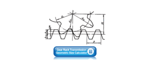 Module 4 Gear Rack Dimensions Gear Rack Transmission Geometric Size Calculator - MechStream