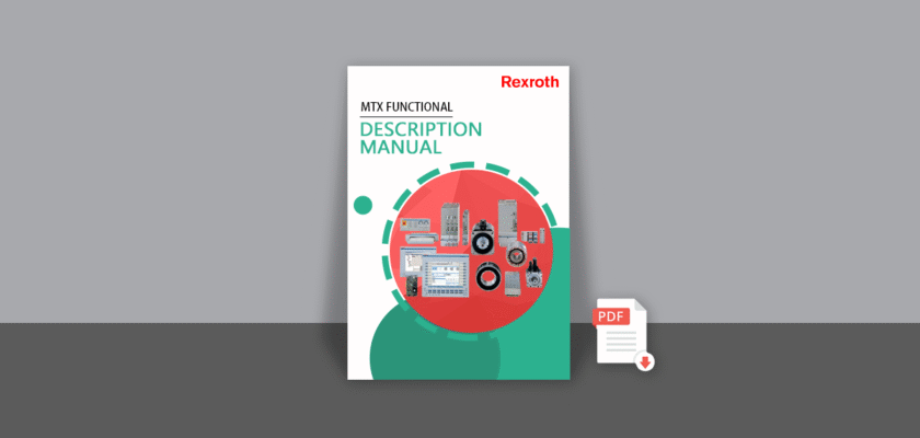 Rexroth IndraMotion MTX Functional Description Manual