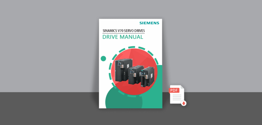 Siemens SINAMICS V70 Servo Drives Safety Instructions Drive Manual