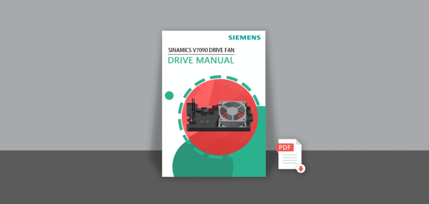 Siemens SINAMICS V7090 Drive Fan Drive Manual