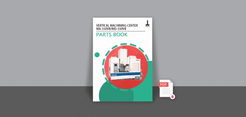 Vertical Machining Center MA-550VB/MD-550VB Parts Book