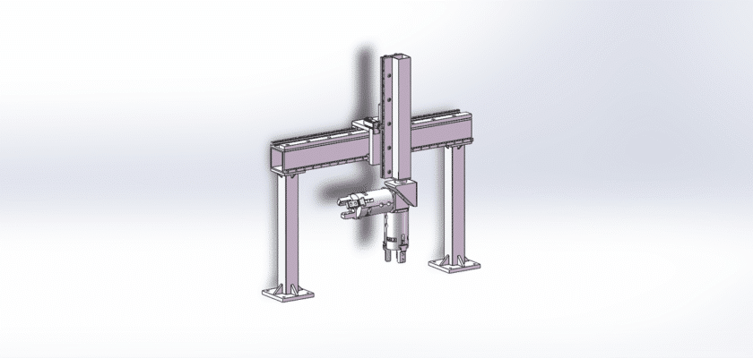 B07-Five-Degree-Of-Freedom Truss Robot