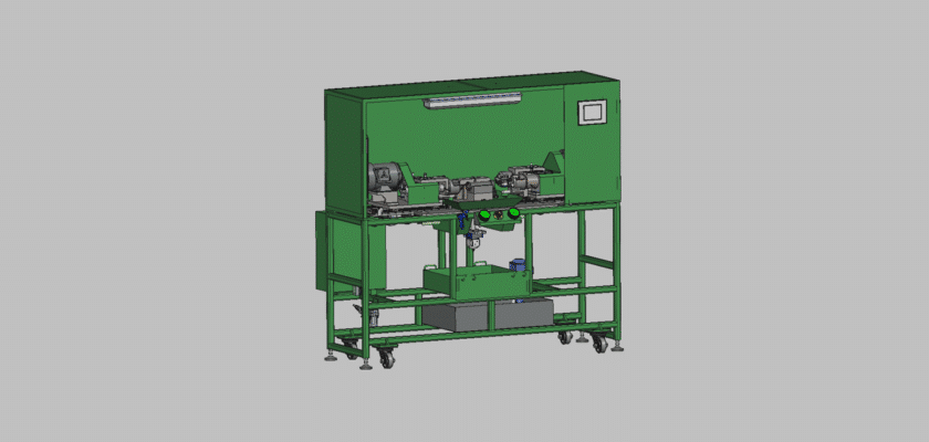 Precision Four-Axis Lathe