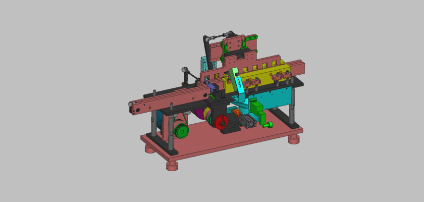 Pure Cam Structure Air Blowing Dust Removal Machine