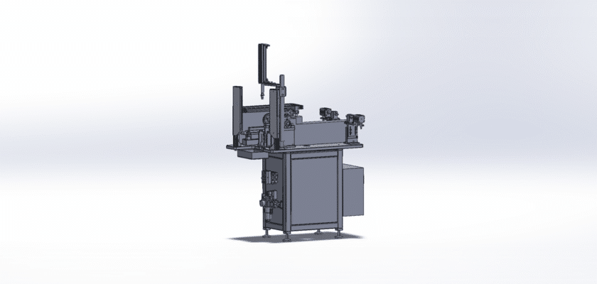 Transport And Flip Mechanism Inspection Machine