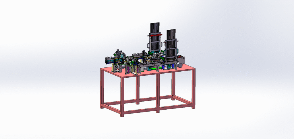 Ultimate USB Fully Automatic Assembly Machine Drawing - MechStream