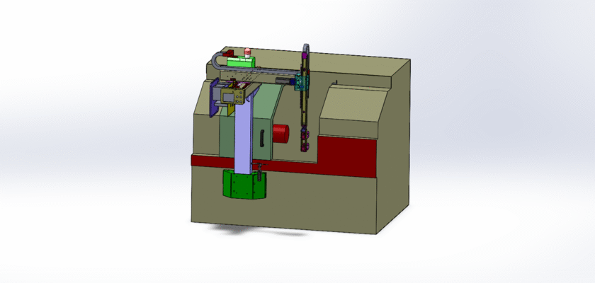 Automatic Loading Robot For CNC Lathes