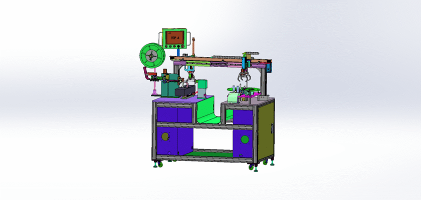 Automatic Wire Winding And Binding Machine