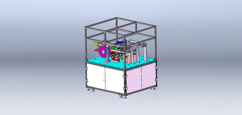 Inspection, Gluing, And Packaging Machine