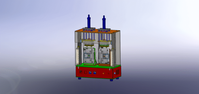 Lower Cover Side Hot Melt Machine