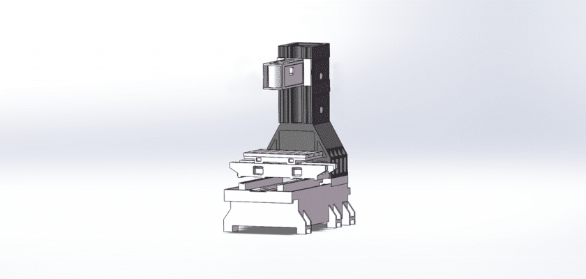 Vertical Machining Center Optical Model