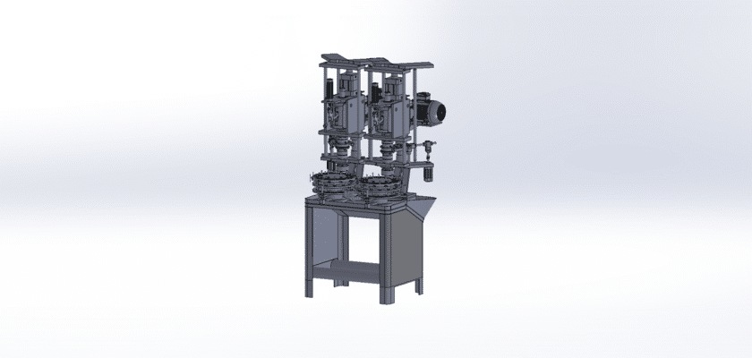 Automated Rotary Table Drilling Machine