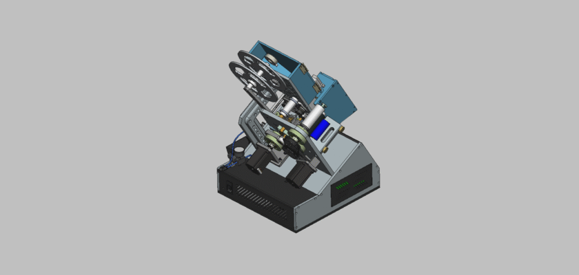 Automatic Small Capacitor Lead Trimming And Yellowing Machine