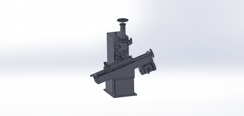 Chopping And Filing Machine