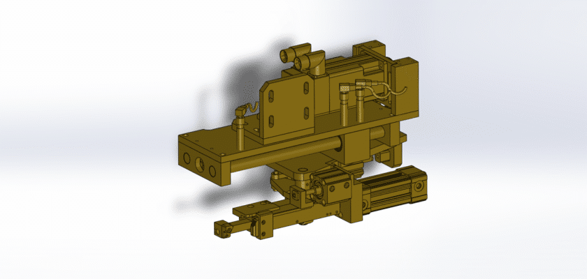 Clamping And Cutting Device