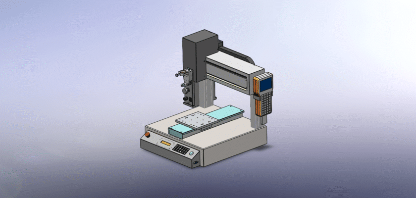 Desktop Three-Axis Dispensing Machine