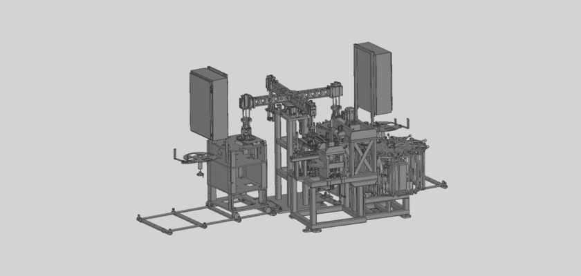 Dual Turret Custom Assembly Machine