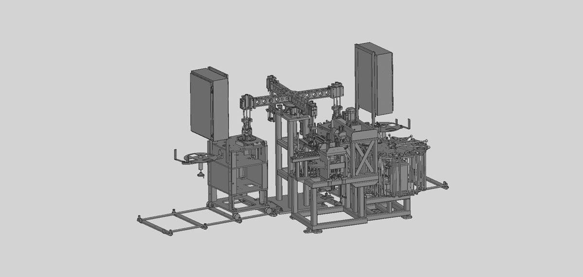 Free Dual Turret Custom Assembly Machine Drawing: Download Now ...