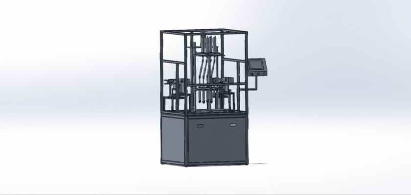 Four-Axis Automatic Screw Locking Machine