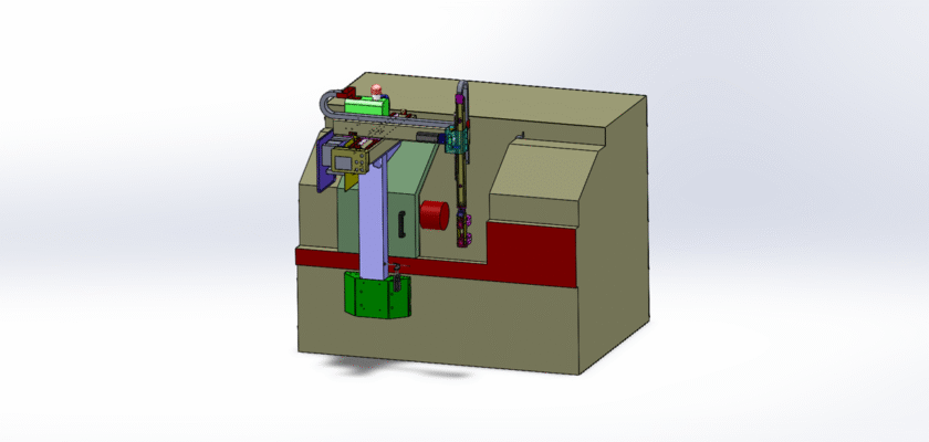Lathe Feeder Robot