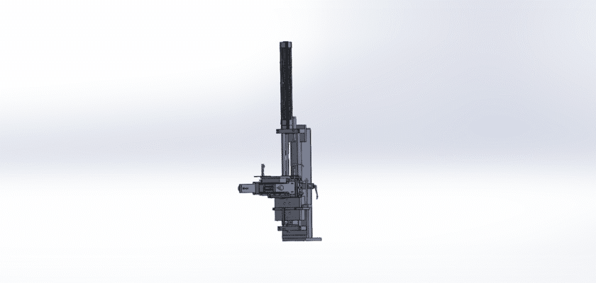 Reciprocating Lift, Automatic Workpiece Clamping And Flipping Mechanism