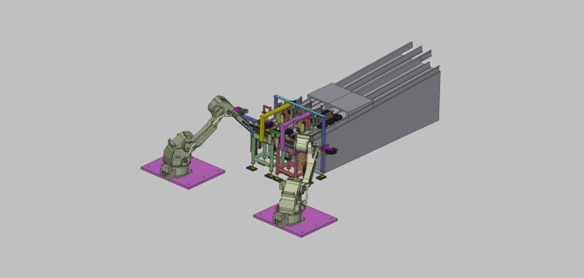 Robot Automated Assembly Line