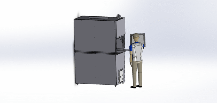 Small Vertical Stacker