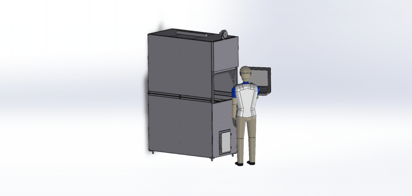 Small Vertical Stacking Machine
