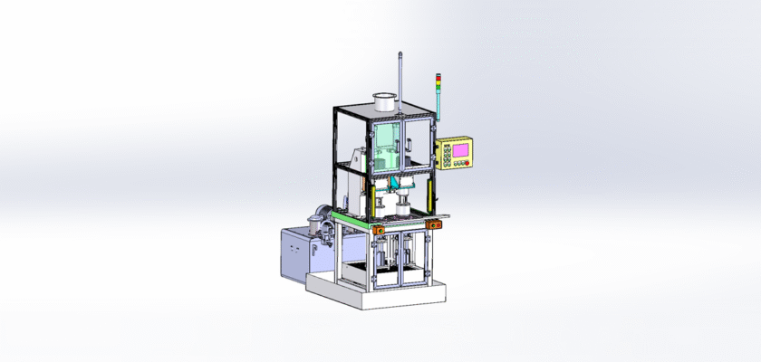 Máquina de pruebas de dos ejes