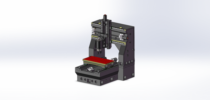 1200X600 Small Gantry CNC Milling Machine