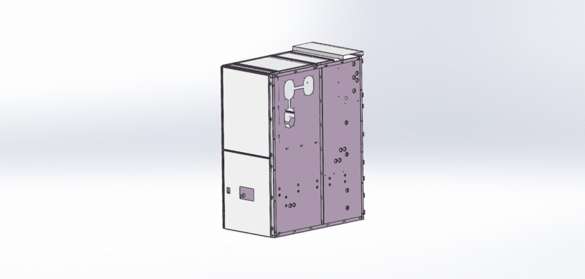 Gabinete central de 24 kV