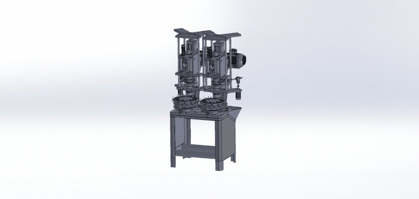 Automatic Rotary Table Drilling Machine