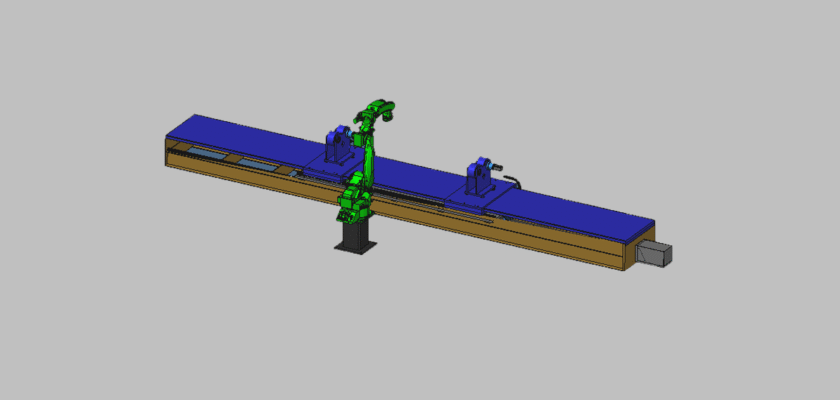 Automatic Welding Robot And Automatic Welding Linkage Platform