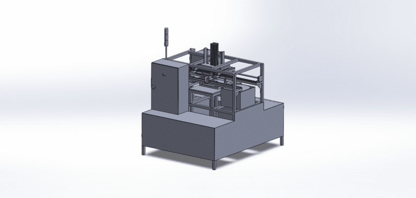 Presse à bois automatique