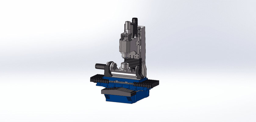 Vertical 4-Axis CNC Milling Machine