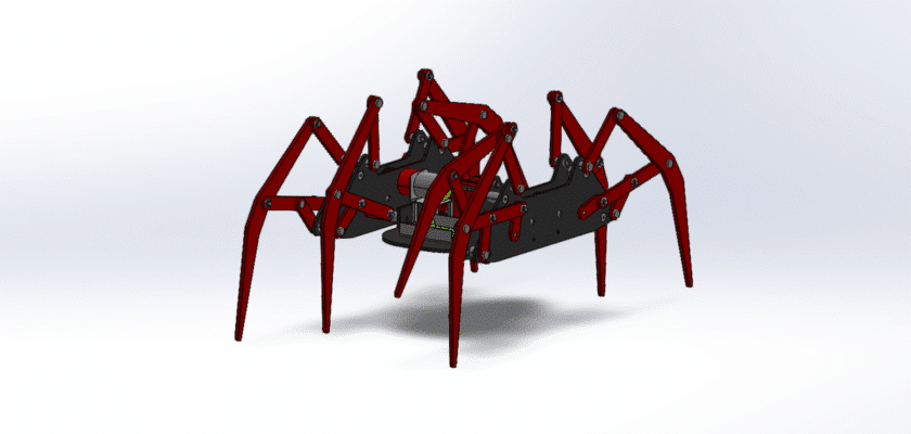 Crawling Robot 01