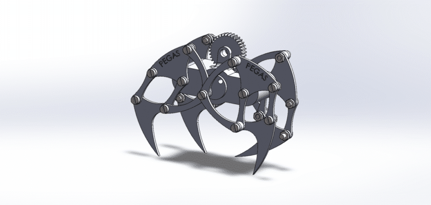 Crawling Walking Robot 02