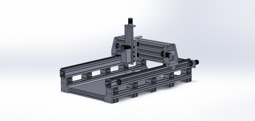 DIY CNC Gantry Milling Machine