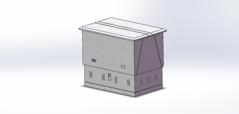 European-Style High-Voltage Cable Distribution Box
