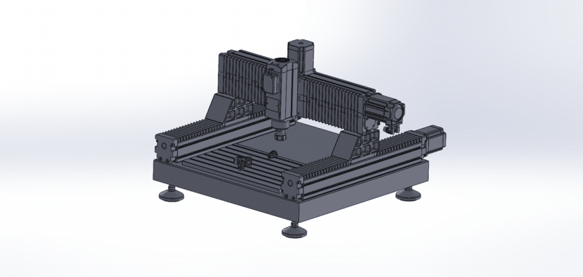 4-axis CNC Milling Machine