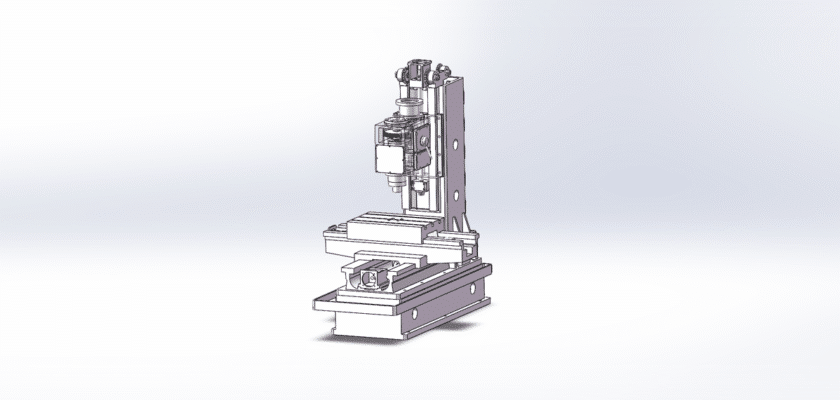 Milling Machine Without Worktable Llifting