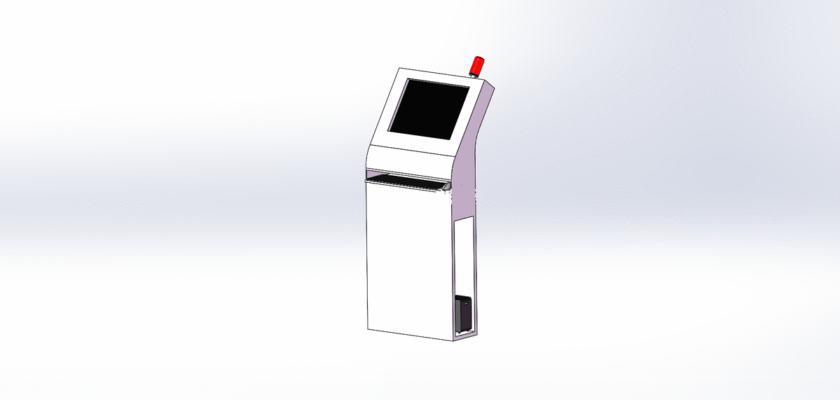 Queuing Machine Touchscreen Control Mechanism
