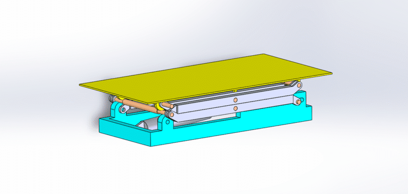 Scissor Lift Platform Simulation